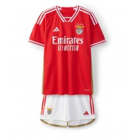 Dětský fotbalový dres Benfica 2023-24 Domácí Krátký Rukáv (+ trenýrky)